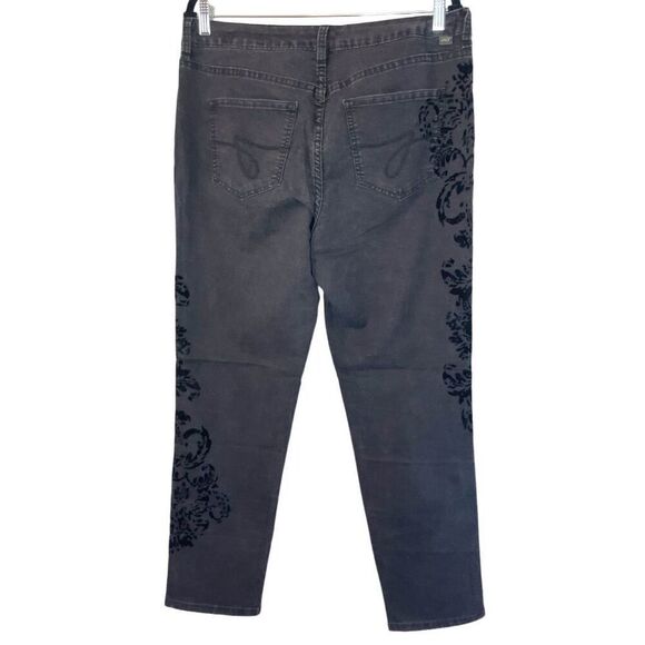 JAG JEANS Faded Black Slim Fit with Velvet Flocking - Picture 5 of 12